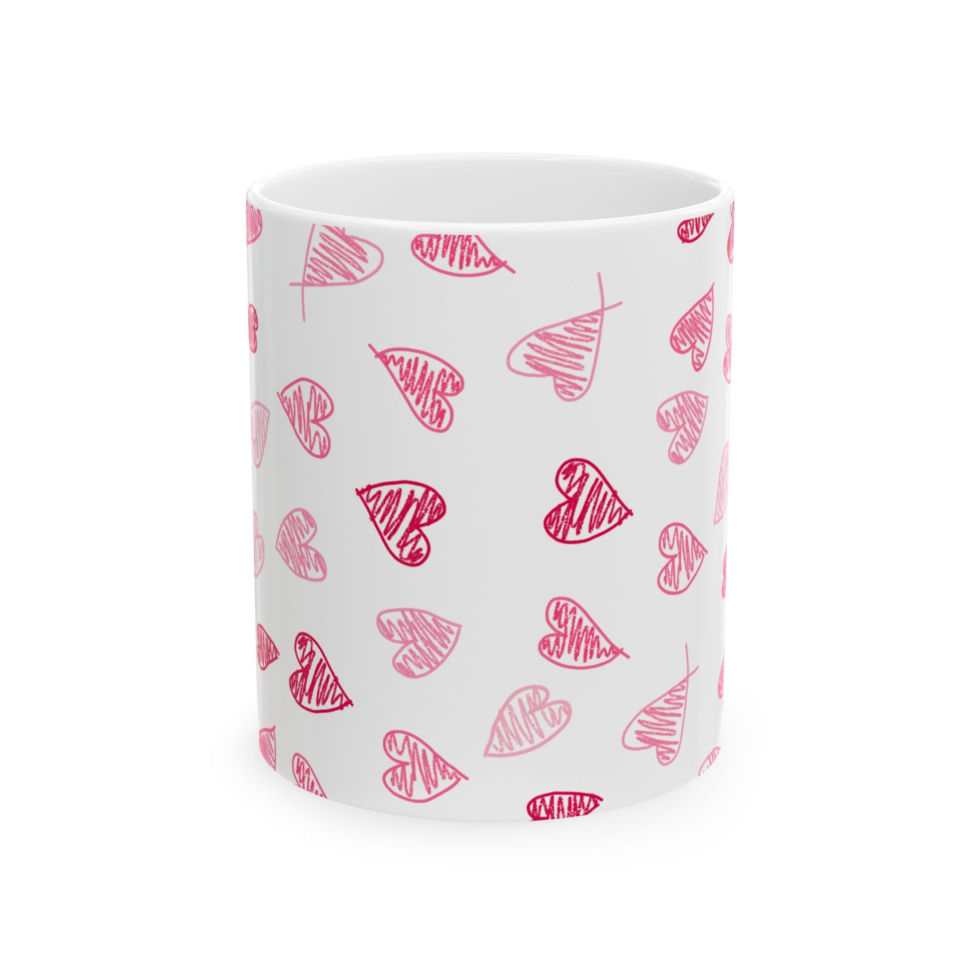 Love Heart Ceramic Mug - Perfect for Valentine's Day & Everyday Joy