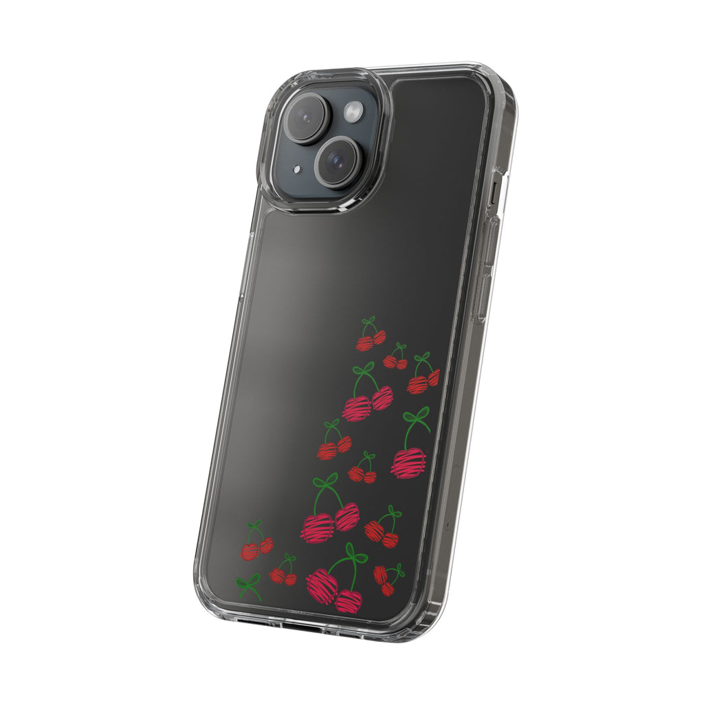 Cherry Clear Phone Case - Cute Fruit Design for iPhone