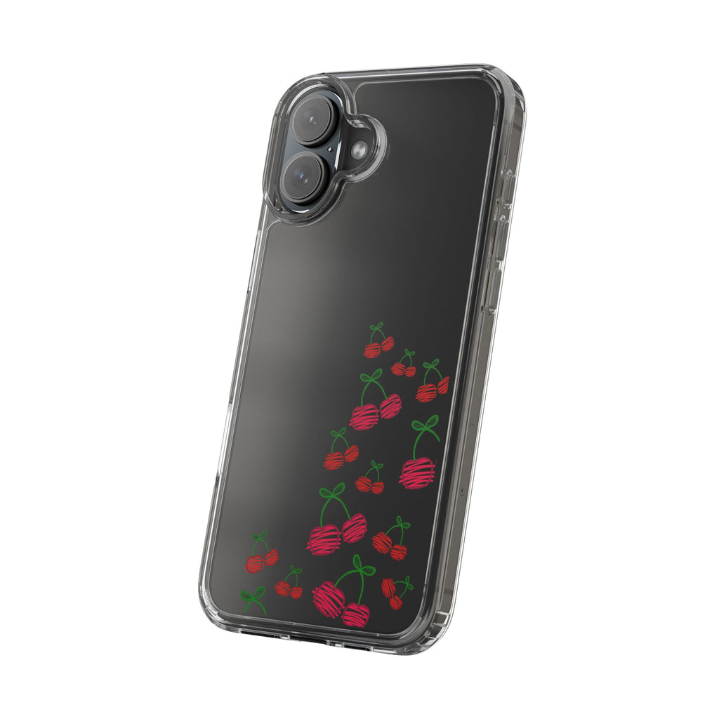 Cherry Clear Phone Case - Cute Fruit Design for iPhone