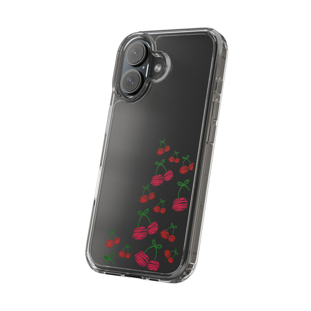 Cherry Clear Phone Case - Cute Fruit Design for iPhone