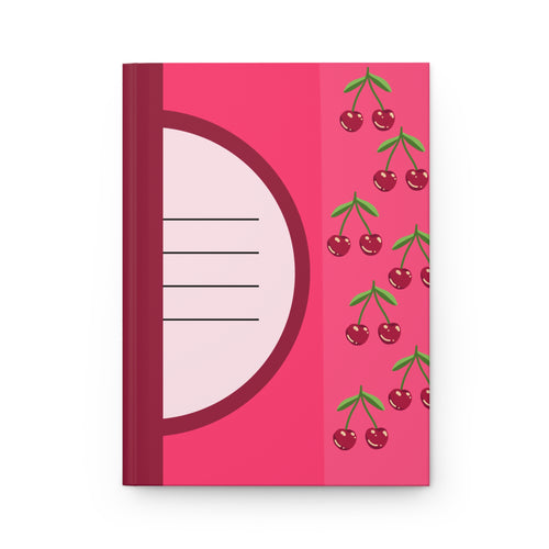 Cherry Hardcover Journal Matte