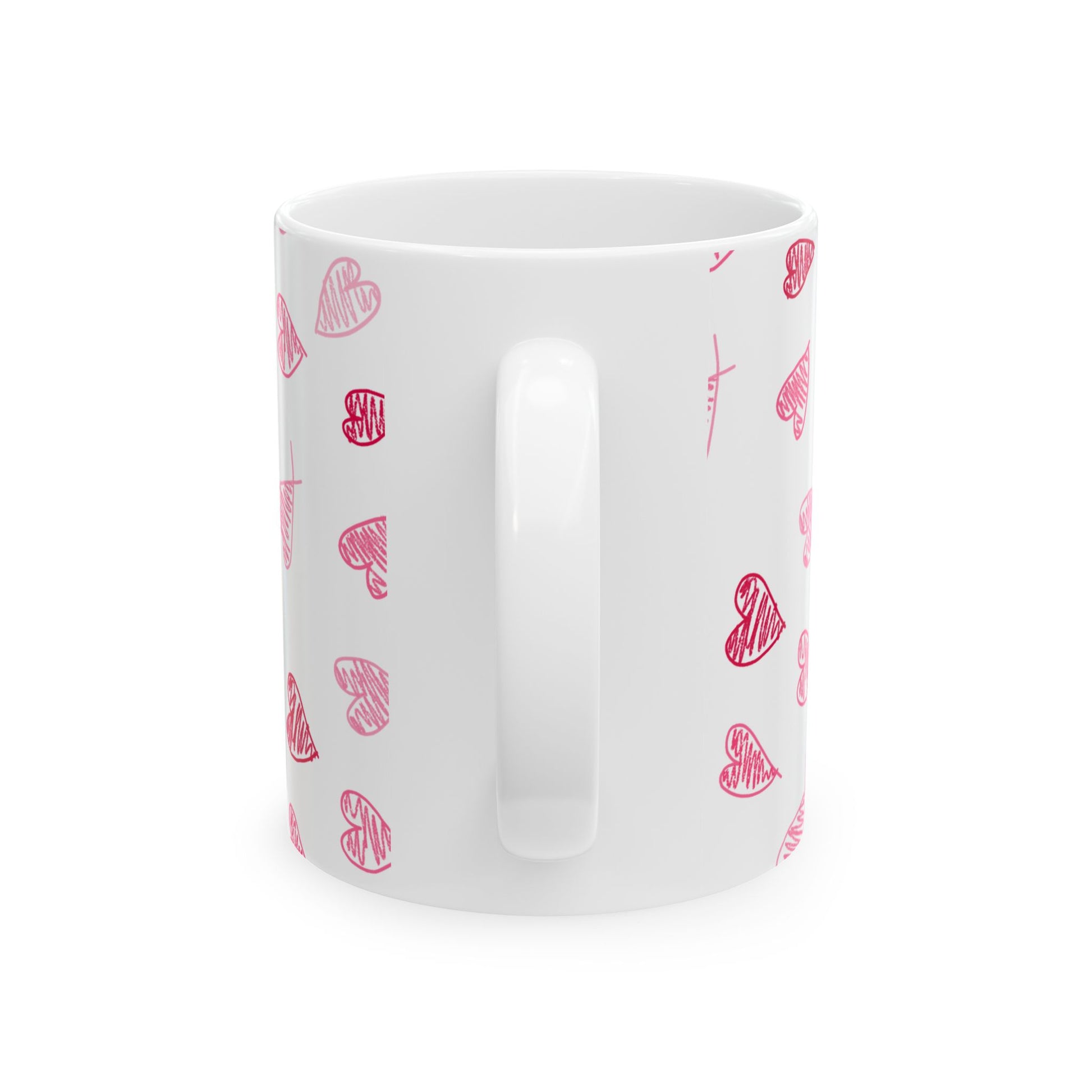 Love Heart Ceramic Mug - Perfect for Valentine's Day & Everyday Joy